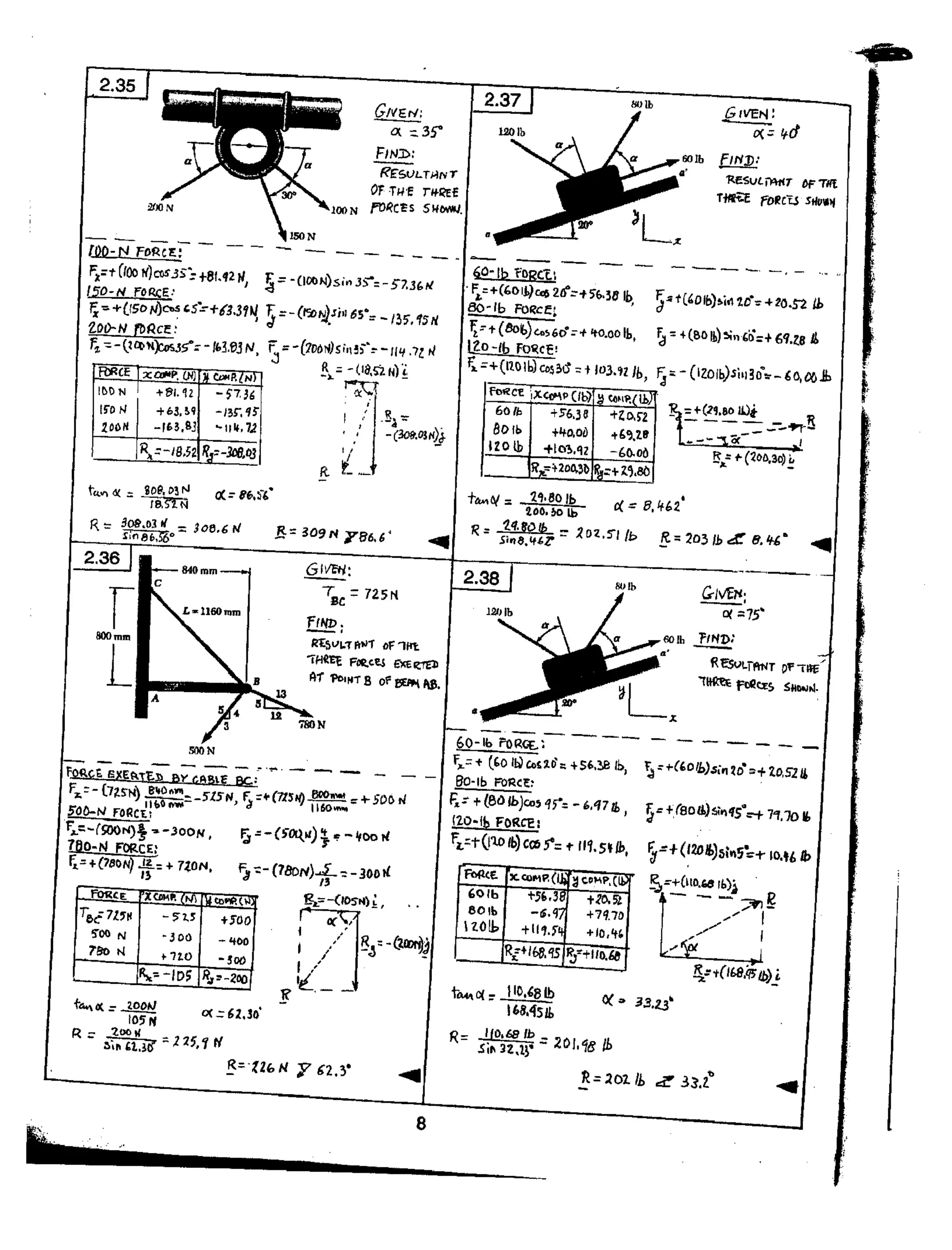 Solucionario estática beer 9 ed