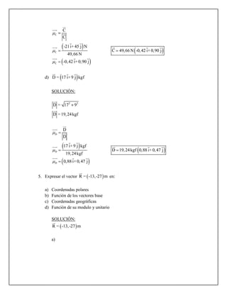 SOLUCIONARIO FÍSICA VECTORIAL