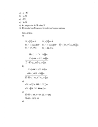 SOLUCIONARIO FÍSICA VECTORIAL