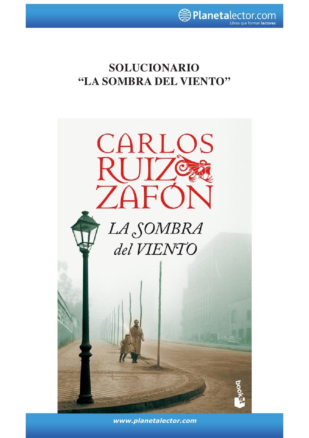 Solucionario La Sombra Del Viento