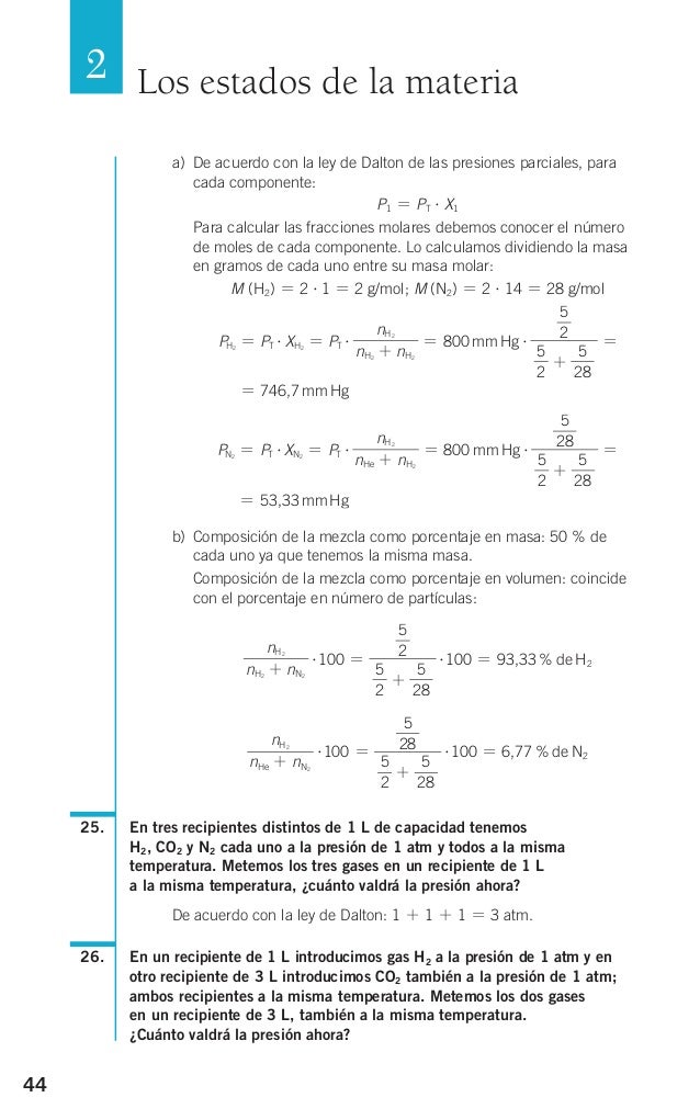 Solucionario De Fisica Y Quimica 2 Eso Libro Fisica Y Quimica 2 Eso Santillana Ejercicios Resueltos - Libros