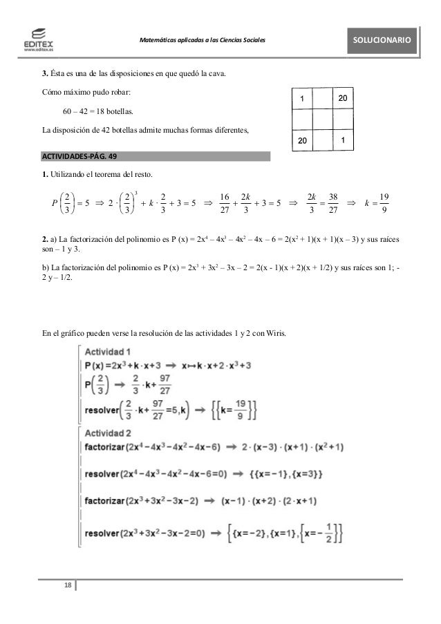 Ejercicios Resueltos Matematicas Ejercicios Resueltos Matematicas