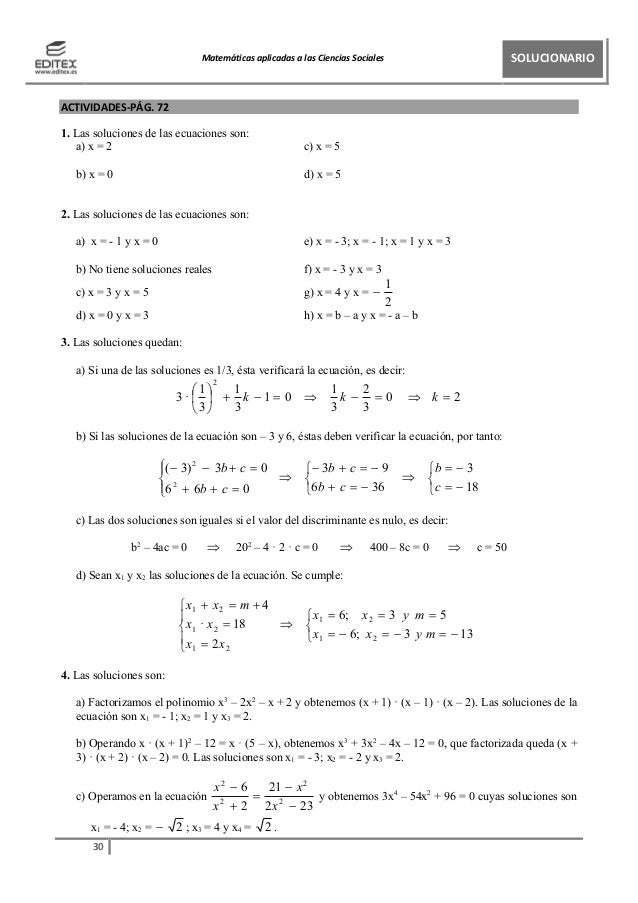 Ejercicios Resueltos Matematicas