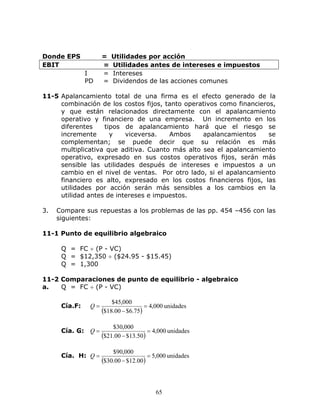 Solucionario principios de Administración financiera 11 edición Gitman ...