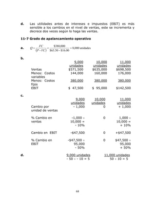 Solucionario principios de Administración financiera 11 edición Gitman ...