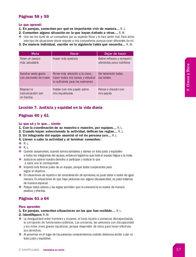 Solucionariosantillana6a 2015 2016