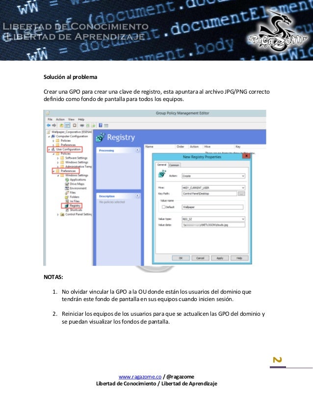 Solucionar Pantalla Negra Gpo Desktop