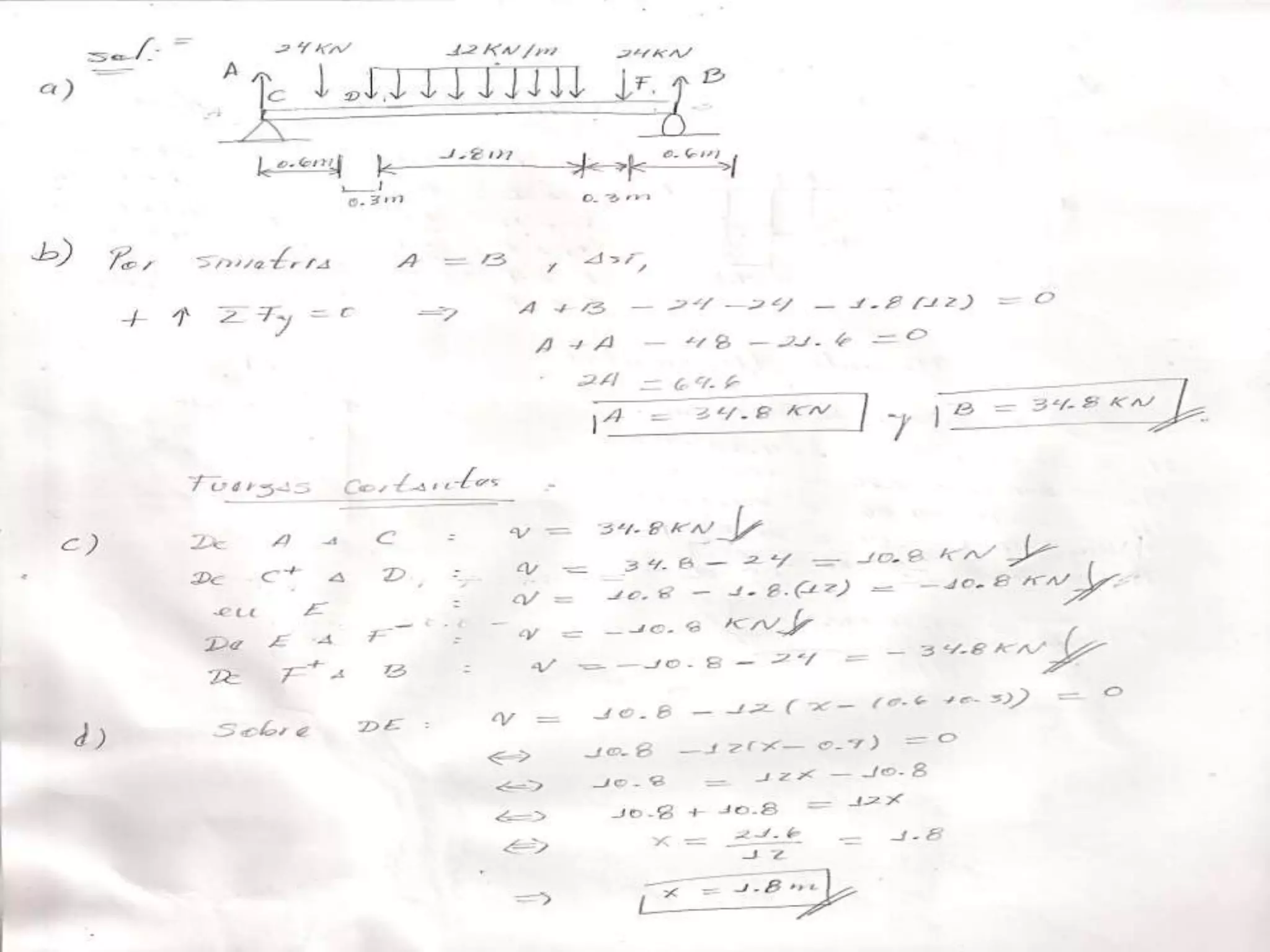 Ejercicio Practico Flexion en Vigas