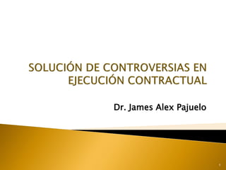 Dr. James Alex Pajuelo
1
 