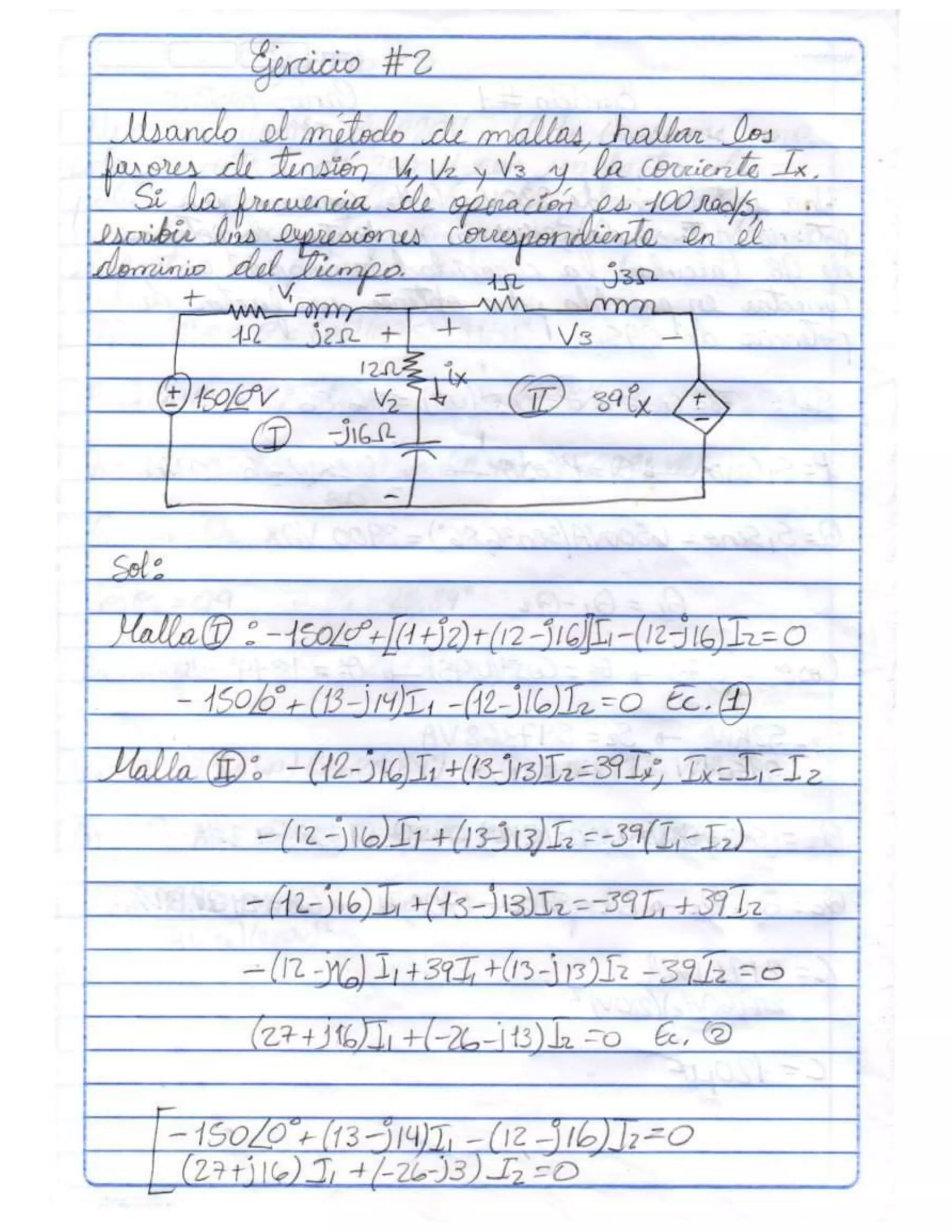 Solucion de ejercicios