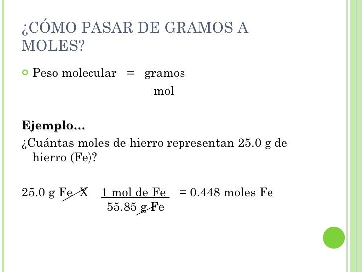 Como Pasar De Ml A Litros Soluciones Química