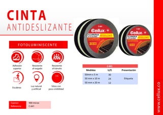 Talleres y
servitecas
Hogar     
   
A C É T I C A
HT-RED-C-30
www.cellux.co
30 gr 12 / caja
11-AB-30-MM 30 gr 12 / caja
Ref. Cont. Presentación
Secado rápido Alta temperatura
Resistente a
fluidos automotrices
343°C
343°C
 