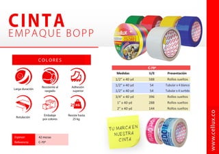 Limpia, lubrica
y protege
Desplaza la
humedad
Dieléctrico /
Anticonductor
Sector
automotriz
    
   
Previene la
corrosión
C A R AC T E R I S T I C A S
AB-80-400
AB-80-210
AB-80-100
www.cellux.co
400 ml 24 / caja
24 / caja
24 / caja
210 ml
100 ml
Ref. Cont. Presentación
 