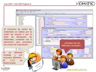 Cimatic ERP Syte Line 8 Paso A Paso | PDF