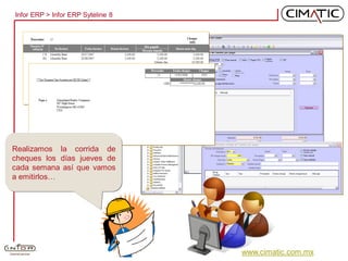 Cimatic ERP Syte Line 8 Paso A Paso | PDF