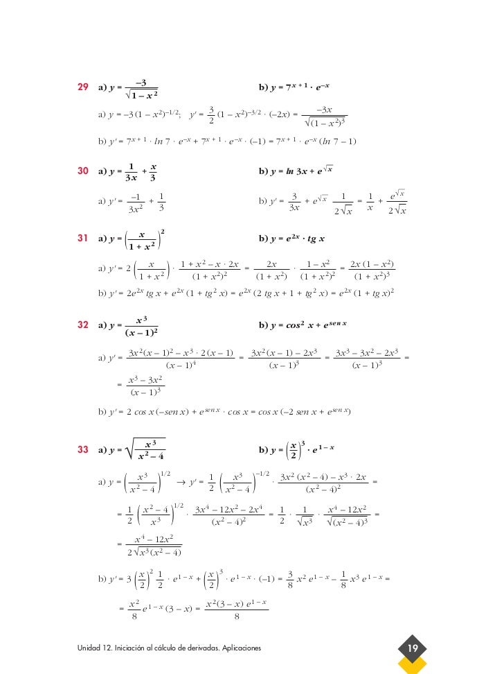 Soluciones Derivadas