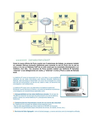 Soluciones de telefonia ip
