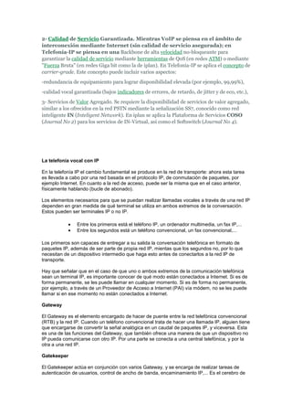 Soluciones de telefonia ip