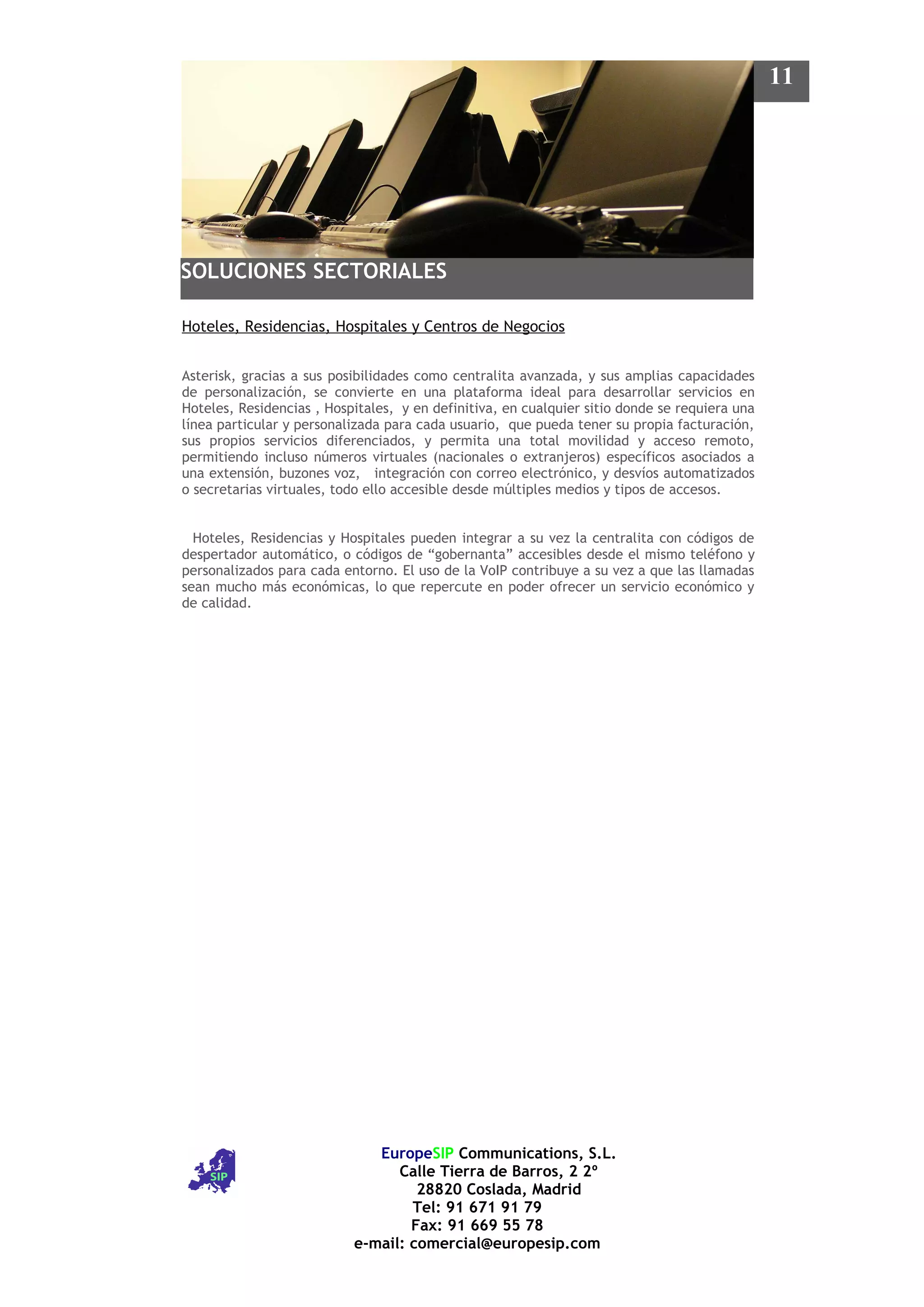 Soluciones Europe Sip 2009