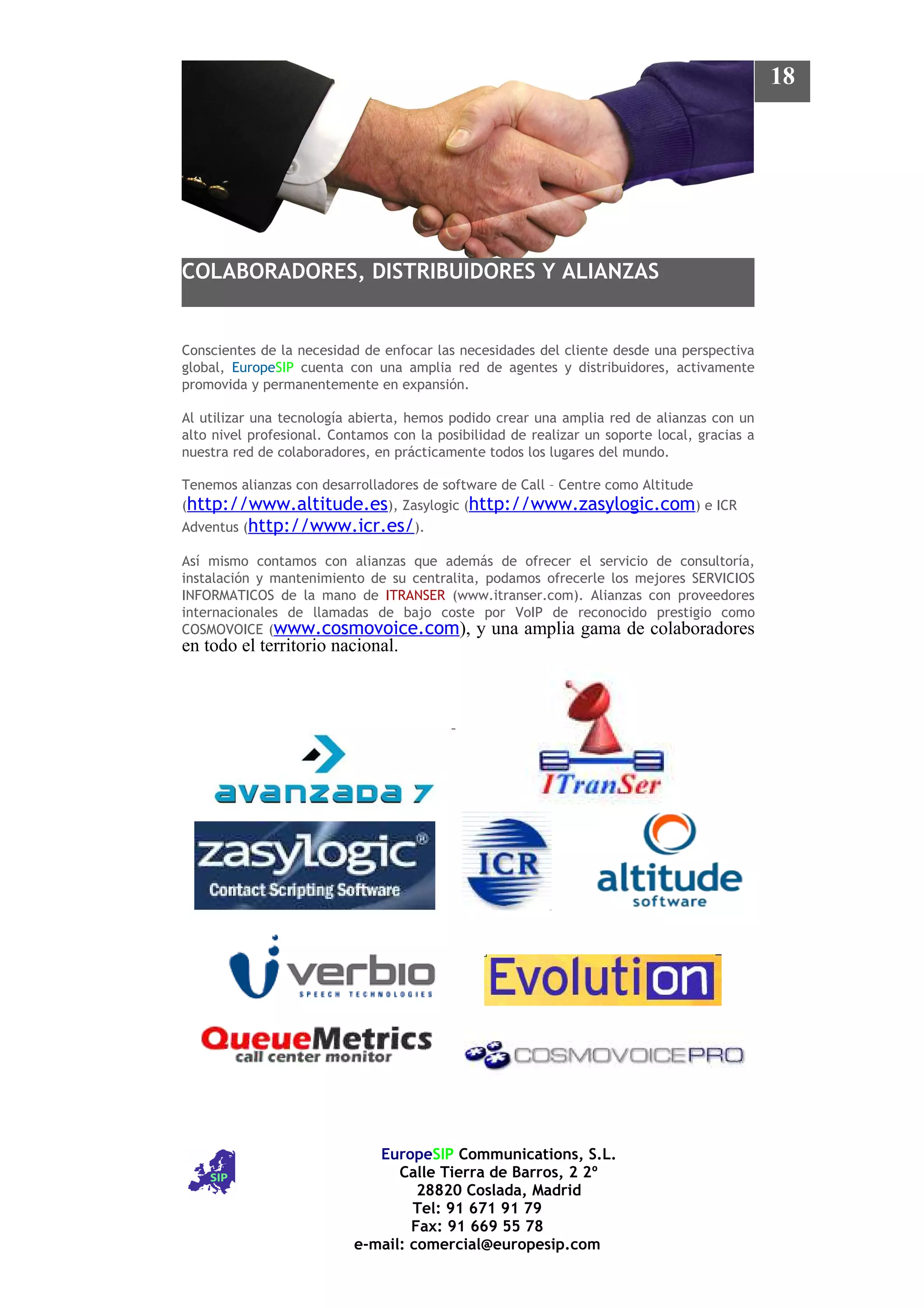 Soluciones Europe Sip 2009