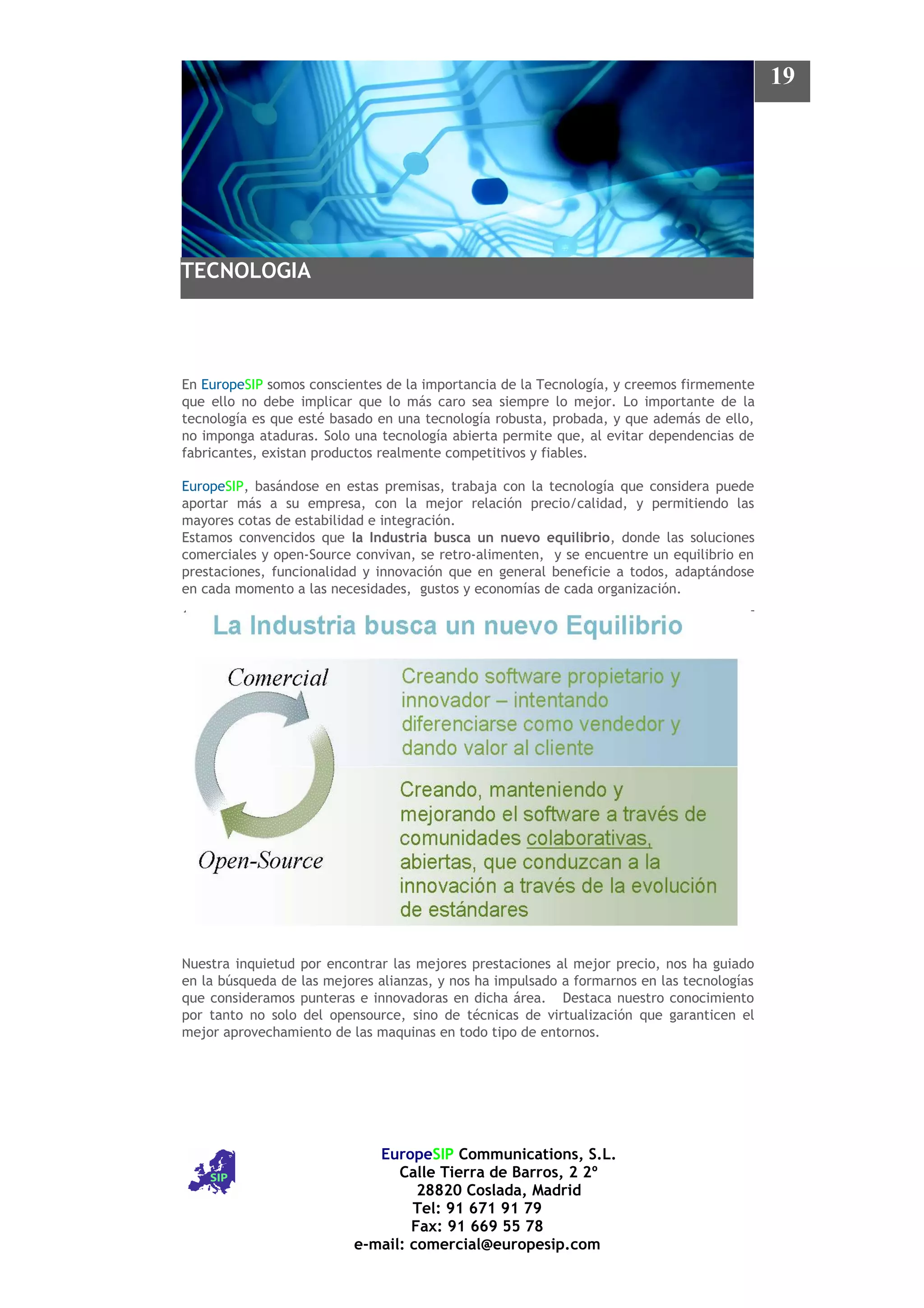 Soluciones Europe Sip 2009