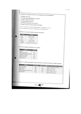 Soluciones formulación