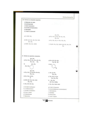 Soluciones formulación