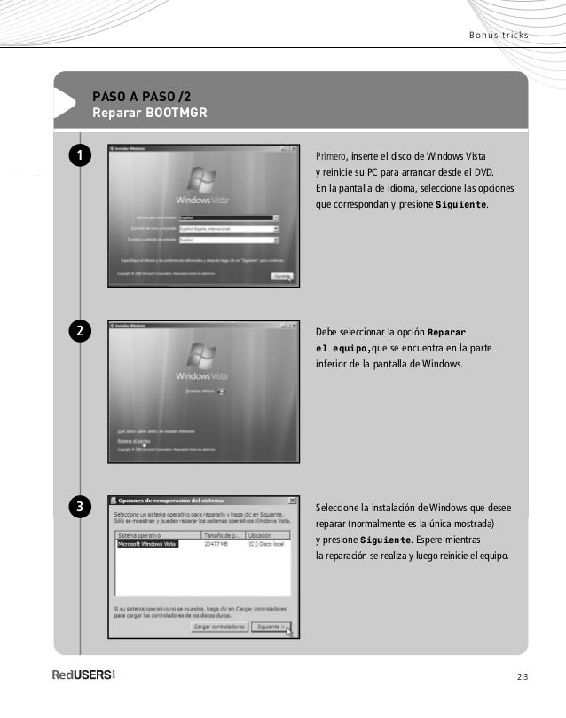Que Es Bootmgr Vista