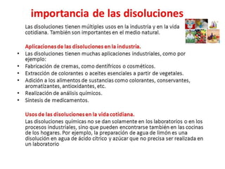 Soluciones o disoluciones 