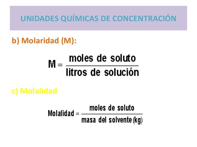 Soluciones Químicas