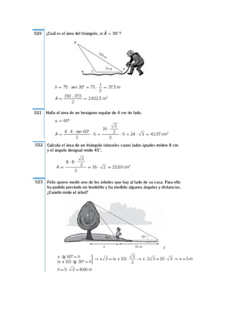 Soluciones trigonometra