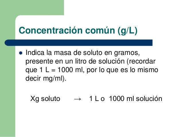 Soluciones unidades fisicas y quimicas de concentracion