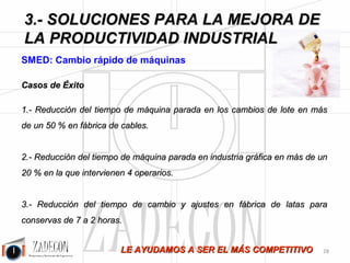 Soluciones para la mejora de la productividad industrial 
3. Soluciones para la mejora de la productividad 
industrial 
Figura 3.11. 
Tras el estudio y mejora de métodos y tiempos este es el aspecto de nuestro avance hacia la 
mejora. 
-24- 
 