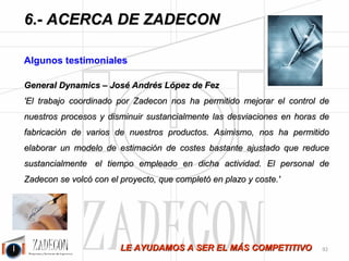 Esta obra es un dossier muy resumido de lo que pueden ser 
las soluciones para la mejora de la productividad industrial. 
Su objetivo es el de dar una visión del catálogo de herra-mientas 
que se pueden aplicar y qué beneficios se pueden 
esperar de éstas. 
Se describen soluciones muy sencillas y de muy fácil aplica-ción. 
Por eso tenemos especial interés en que se lea y se 
aplique, la industria tiene un gran margen de mejora. Des-pués 
del éxito en descargas y en buenas críticas que ha 
tenido en internet, hemos decidido editar el documento para 
que tenga una mayor difusión y repercusión en nuestra 
industria. 
Esta obra está dirigida a: 
Jefes de producción y operaciones (quienes a veces 
tienen que dirigir una fabricación cada vez más compleja y, a 
veces, sin los medios ni la comprensión necesarios). 
Mandos intermedios (quienes son una pieza clave en 
que la fabricación se lleve a cabo en el día a día). 
Gerentes (que con esta sencilla obra tendrán una mejor 
comprensión de su fábrica y dotarán de más herramientas a 
los responsables de producción y harán que su empresa sea 
más competitiva). 
Esperamos que le sea de utilidad. 
