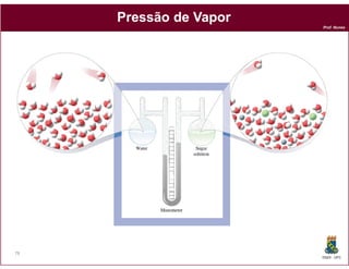 Pressão de Vapor
                        Prof. Nunes




78
                        DQOI - UFC
 
