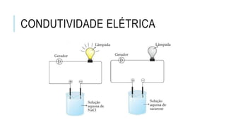 CONDUTIVIDADE ELÉTRICA
 