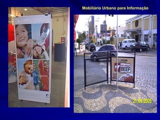 Mobiliário Urbano para Informação 