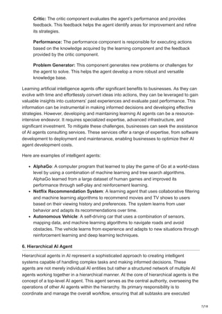How to Build an AI Agent System | SoluLab | PDF