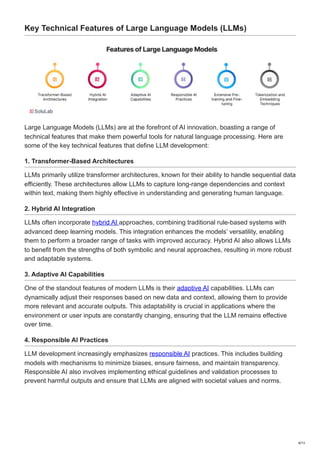 Comprehensive Comparison and Guide to Large Language Models (LLMs) in ...