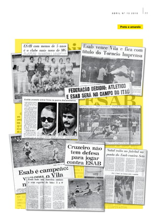 ABRIL    Nº   13   2010   77




        Preto e amarelo
 