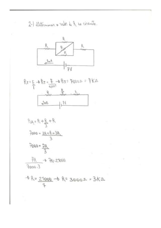 Exercícios de Circuitos Elétricos Resolvidos