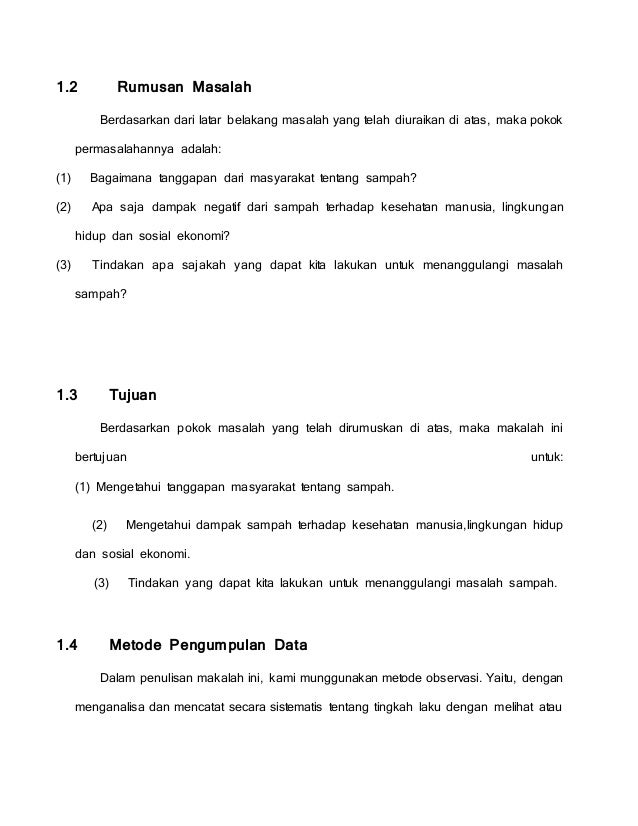 Solusi Sampah Pada Kehidupan Sekitar