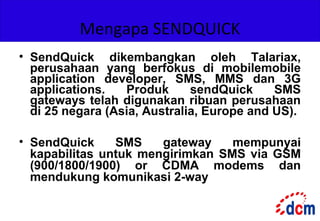 Solusi sendquick untuk sekolah | PPT