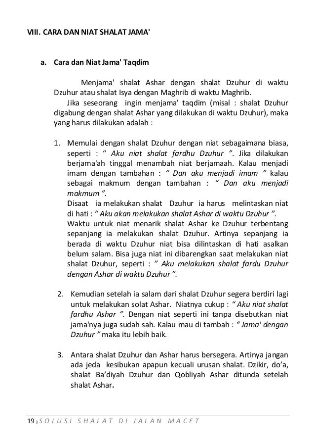 Solusi Shalat Di Jalan Macet Oleh Buya Yahya