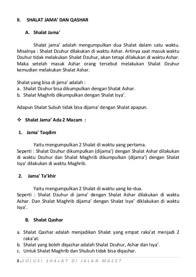 Solusi Shalat Di Jalan Macet Oleh Buya Yahya