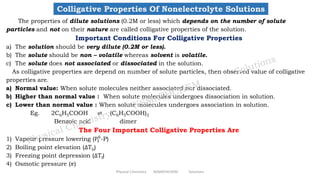 Solution & Colligative properties | PPTX