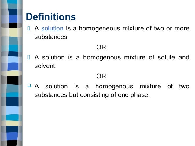 Solution Pharmaceutics