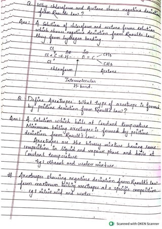 Solution.pdf chemistry chapter 1 class 12 | PDF