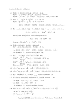 Solution Manual Of Probability Statistics For Engineers Scientists 9t
