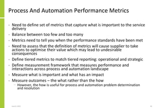 Measure Solution Performance Solution Architecture And (Robotic) Process Automation Solutions | PDF